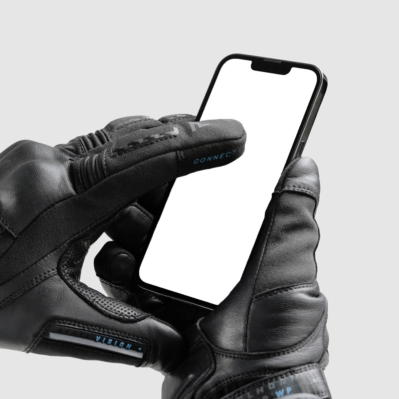 Motorhandschoenen Rebelhorn Tracer WP zwart