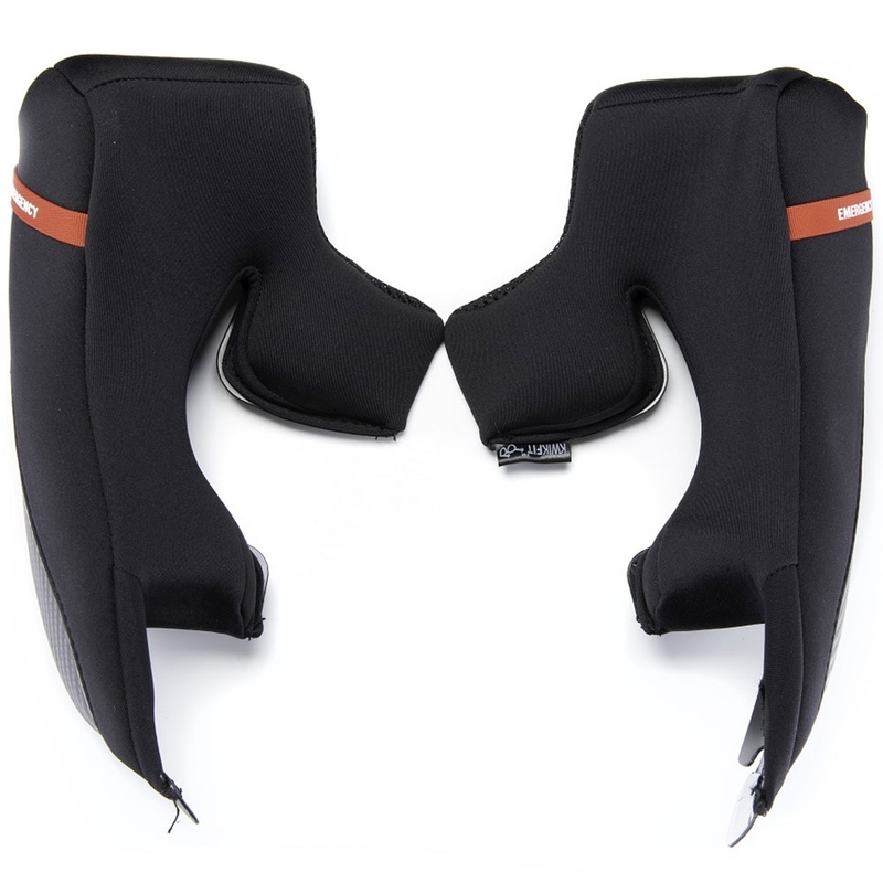 Bumper voor helmen SCORPION EXO-R1 EVO zwart