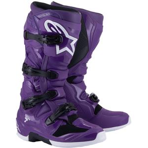 Alpinestars TECH 7 motorcrosslaarzen paars