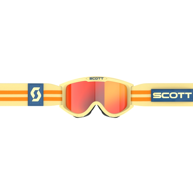 Motorcrossbril SCOTT 89X Era beige met oranje plexi