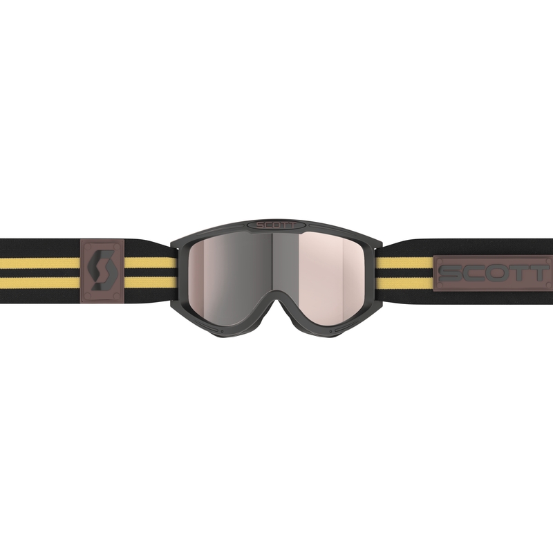 Motorcrossbril SCOTT 89X Era zwart en beige met zilver plexi