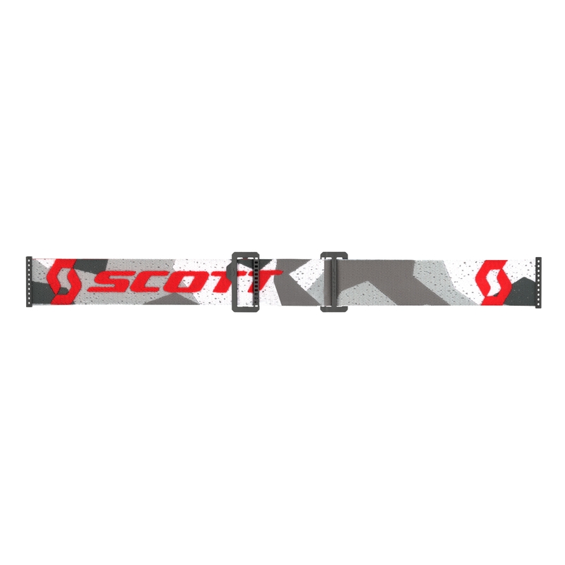 Motorcrossbril SCOTT Primal Enduro camo rood met helder plexi uitverkoop
