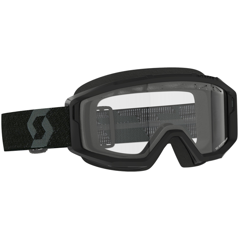 SCOTT Primal Enduro motorcrossbril zwart met helder plexi