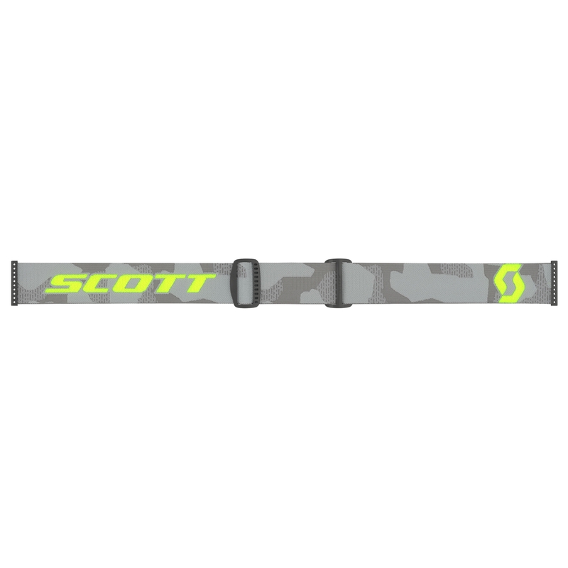 Motorcrossbril SCOTT Primal Enduro grijs-fluogeel met helder plexi