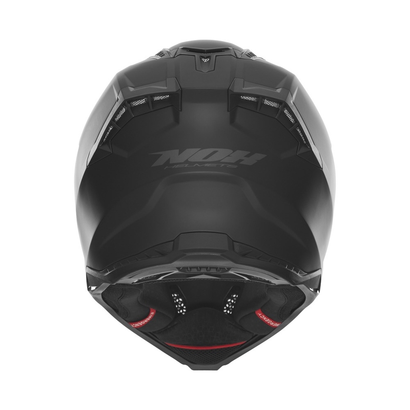 Motorcrosshelm NOX N634 matzwart