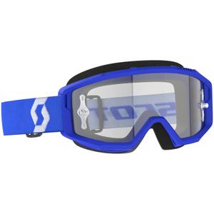 Motorcrossbril SCOTT Primal Clear blauw met helder plexi