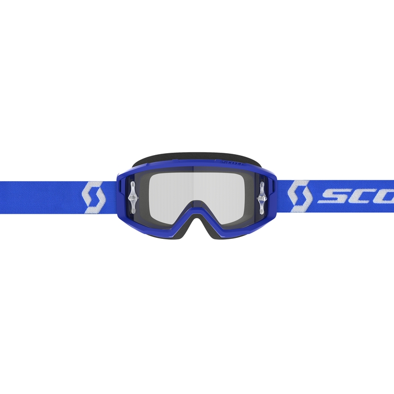 Motorcrossbril SCOTT Primal Clear blauw met helder plexi