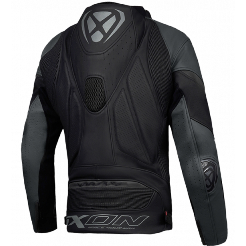 IXON Vortex 3 zwart leren motorjack