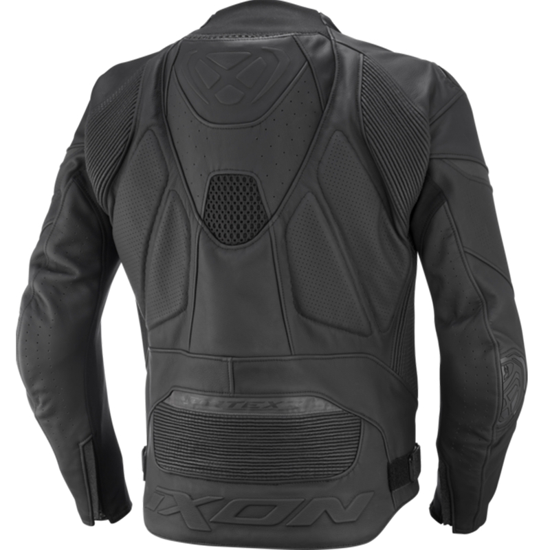 IXON Vortex 3 zwart leren motorjack