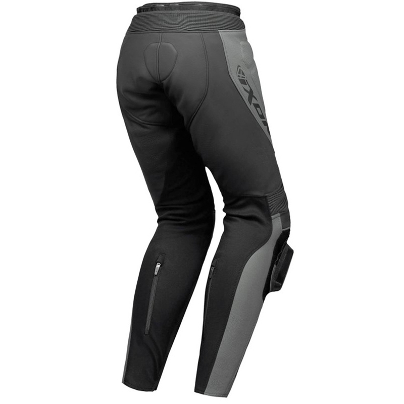 IXON Vortex 3 zwart leren motorbroek
