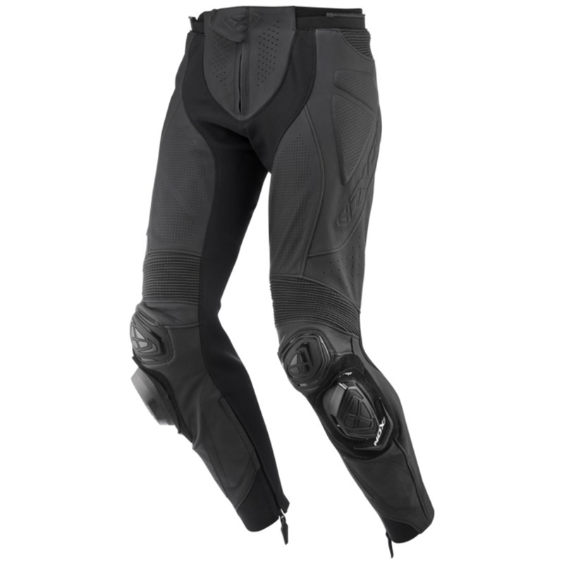 IXON Vortex 3 zwarte leren motorbroek