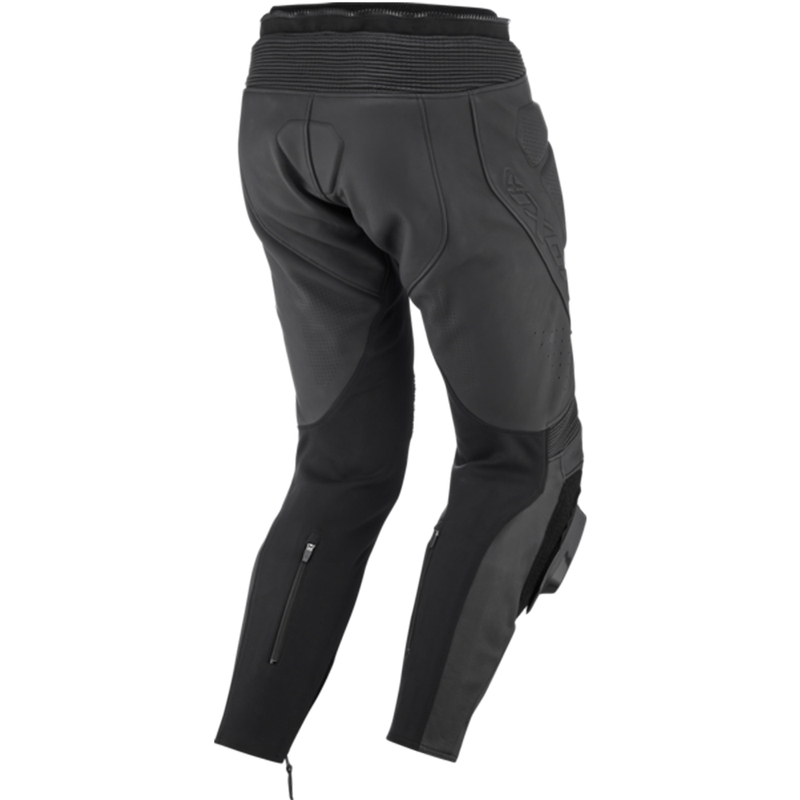 IXON Vortex 3 zwarte leren motorbroek
