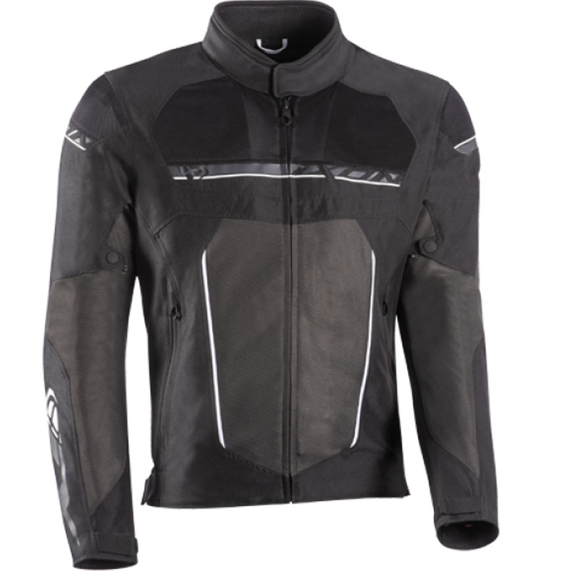 Motorjas IXON T-Rex zwart-grijs-wit