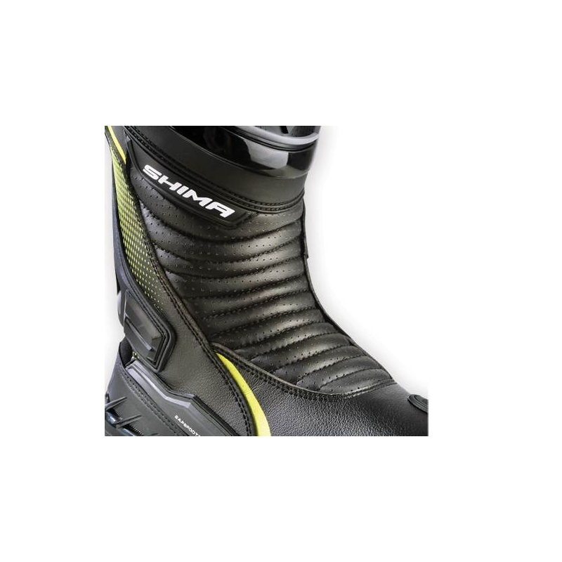 Shima RSX-6 motorlaarzen fluo geel