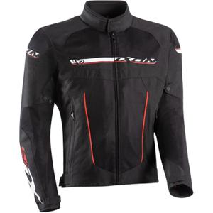 Motorjas IXON T-Rex zwart-wit-rood