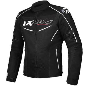 Motorjas IXON Flicker zwart-wit
