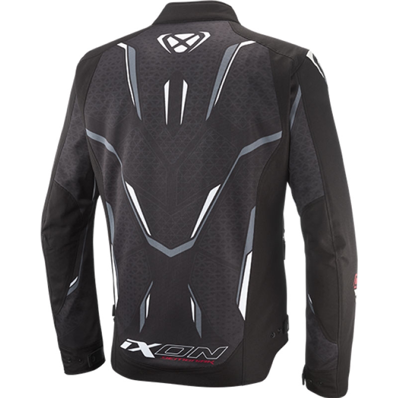 Motorjas IXON Demoniak zwart-wit