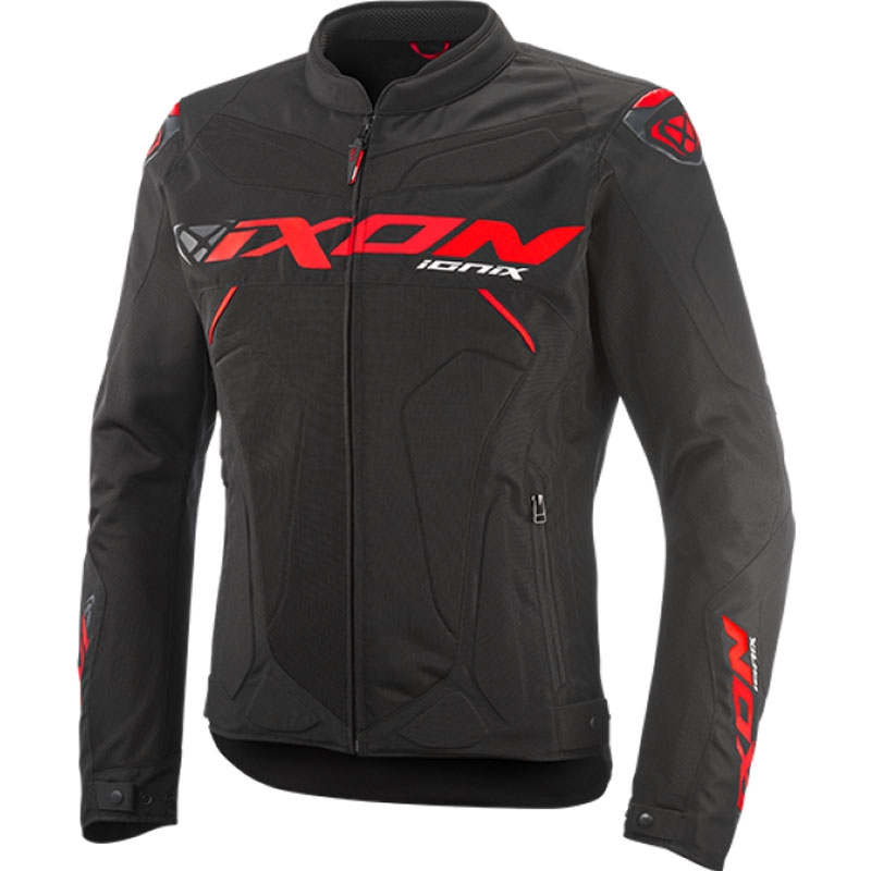 Motorjas IXON Ionix zwart-rood