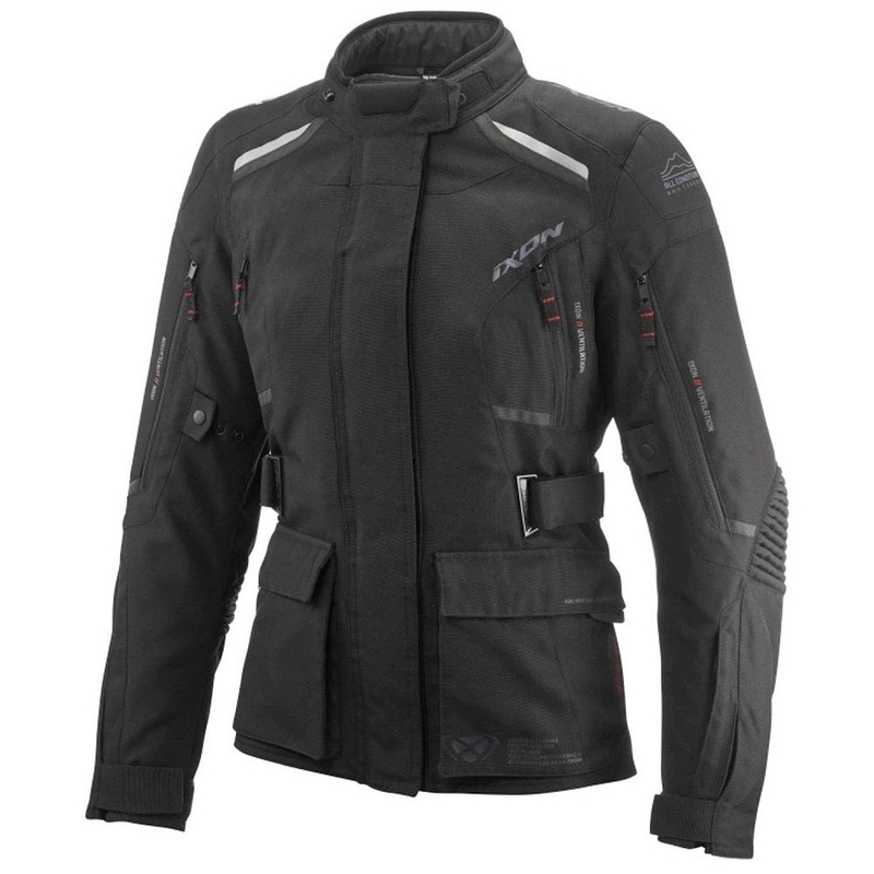 Dames motorjas IXON Midgard zwart