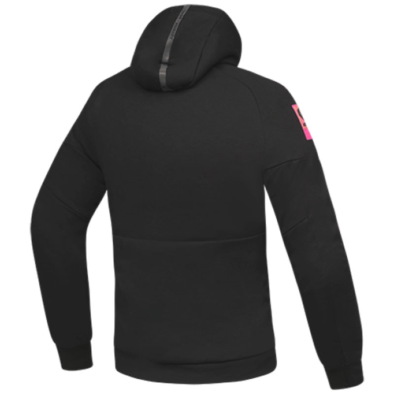 Motorjack voor dames IXON Touchdown zwart en roze