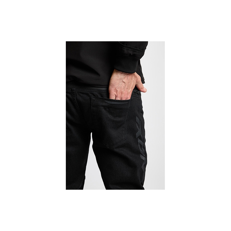 IXON Remy zwarte motorjeans