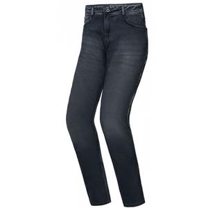 Dames motorjeans IXON Dany zwart gewassen