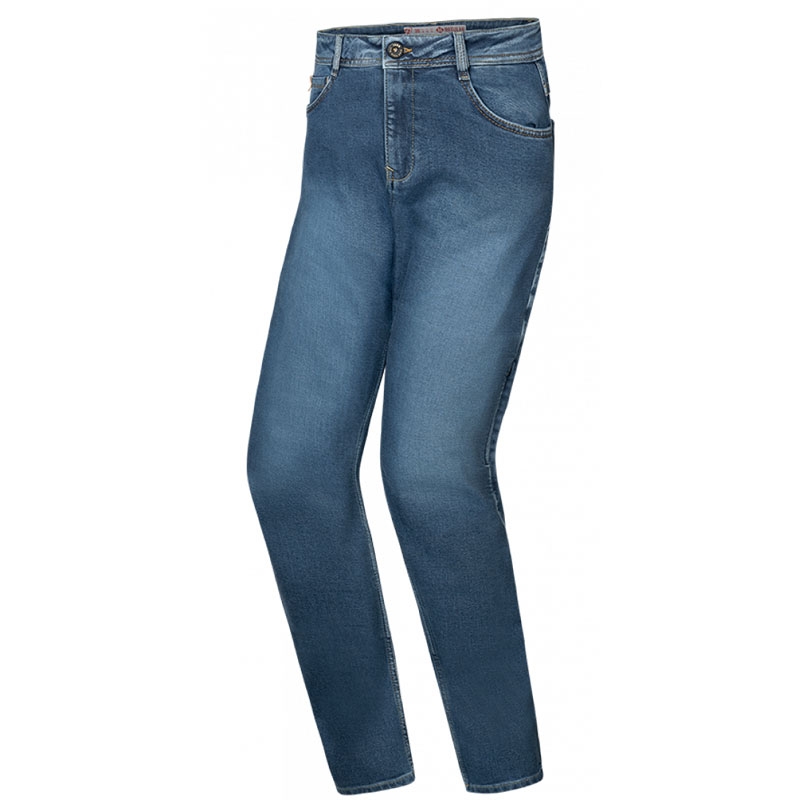 Dames motorjeans IXON Dany blauw gewassen
