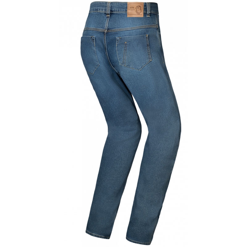Dames motorjeans IXON Dany blauw gewassen