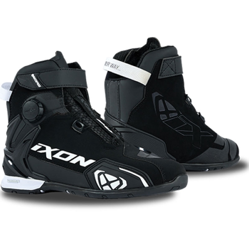 Motorlaarzen IXON Bull 2 WP zwart/wit