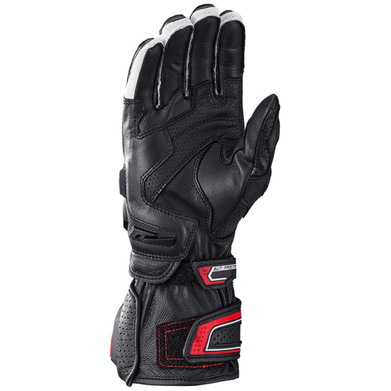 Motorhandschoenen IXON Tornado Air zwart-wit-rood