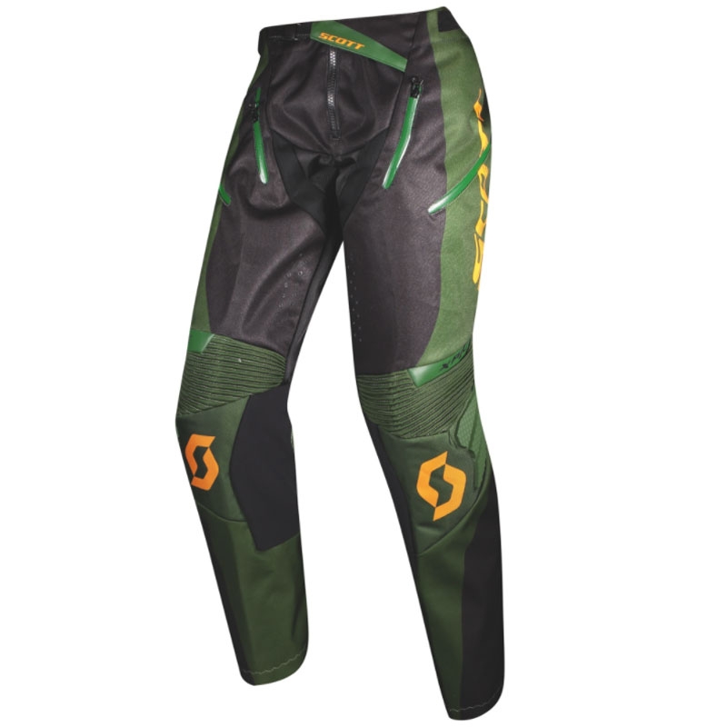 SCOTT X-PLORE Motorcrossbroek zwart-groen