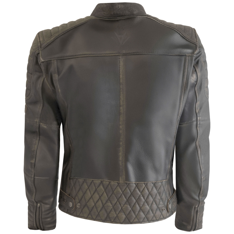 RSA Vintage bruin leren motorjack