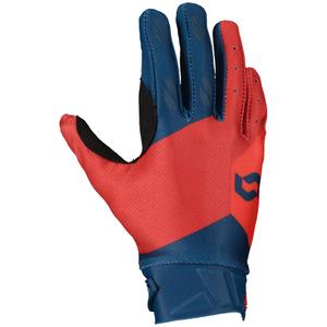 Kinder motorcrosshandschoenen SCOTT EVO TRACK blauw-neon rood