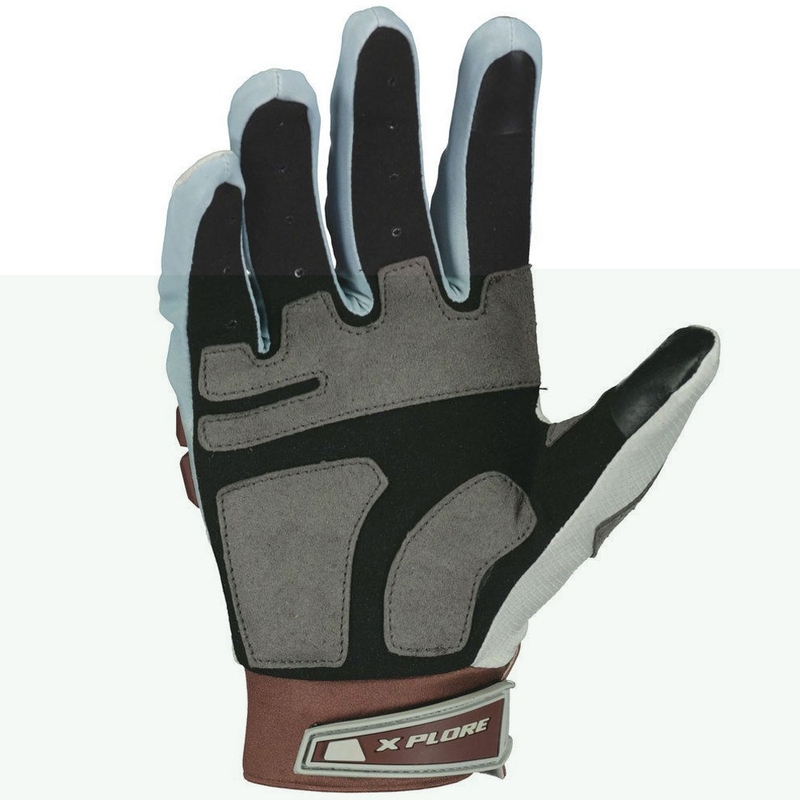 Motorhandschoenen SCOTT X-PLORE PRO grijs-bruin