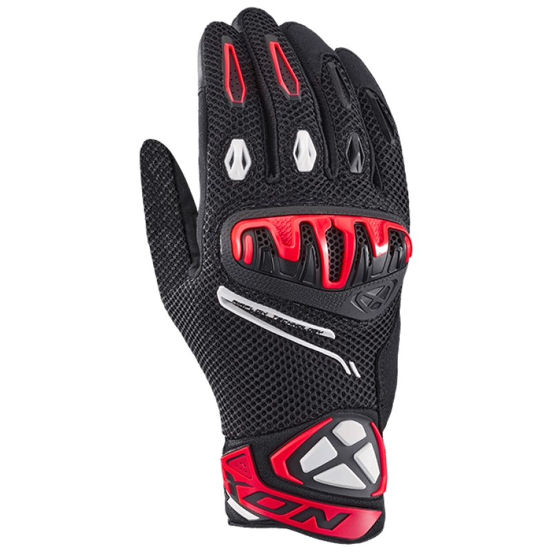 IXON Mirage Airflow motorhandschoenen zwart-rood