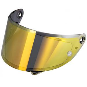 Plexi HJ-45A/B voor F100 helmen spiegel goud