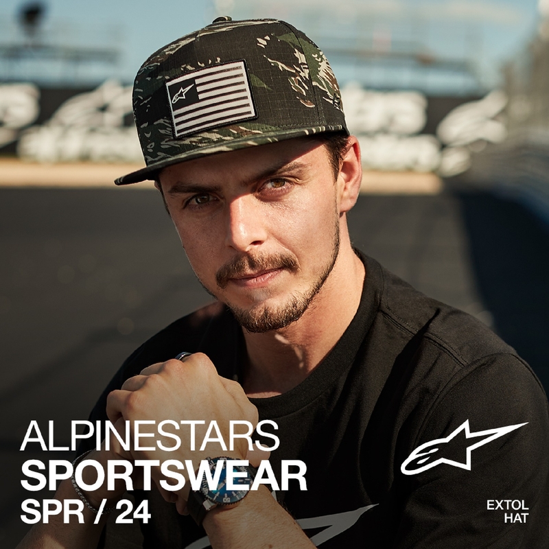 Alpinestars Extol Snapback cap camo groen