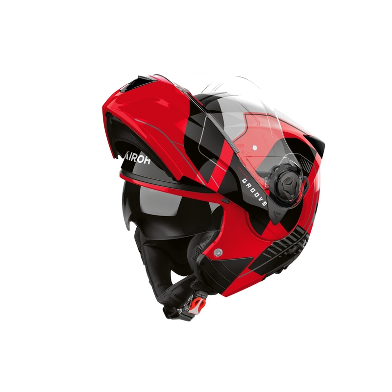 Airoh Specktre Groove Flip Helm Glanzend Rood