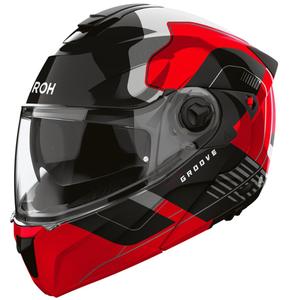 Airoh Specktre Groove Flip Helm Glanzend Rood