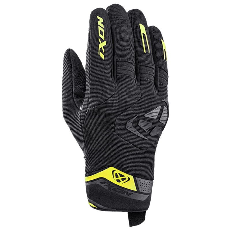 Motorhandschoenen IXON Mig 2 zwart-fluogeel