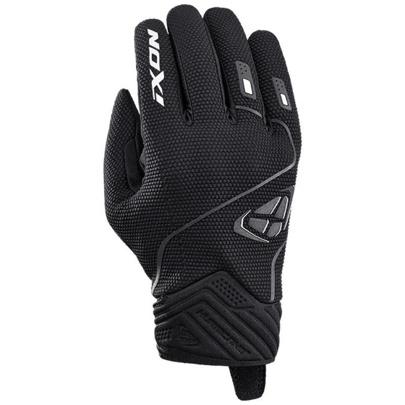 Motorhandschoenen IXON Hurricane 2 zwart-wit
