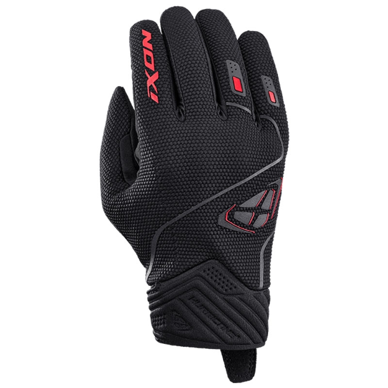 Motorhandschoenen IXON Hurricane 2 zwart-rood