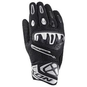 Dameshandschoenen IXON Mirage Airflow zwart-wit motorfiets