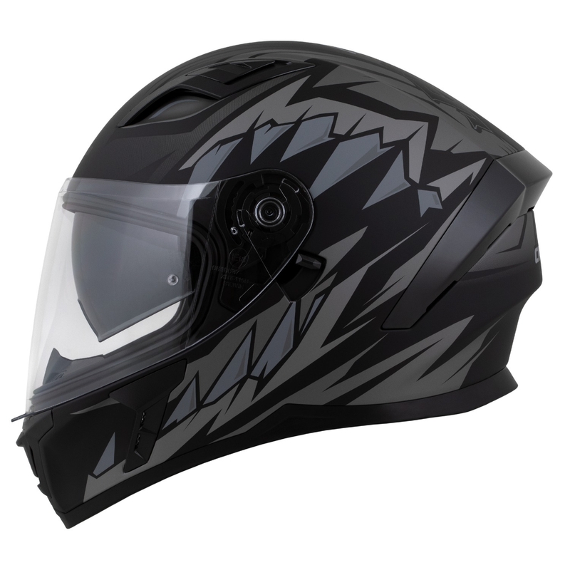 Integraalhelm Cassida Orbit Strix mat zwart-grijs