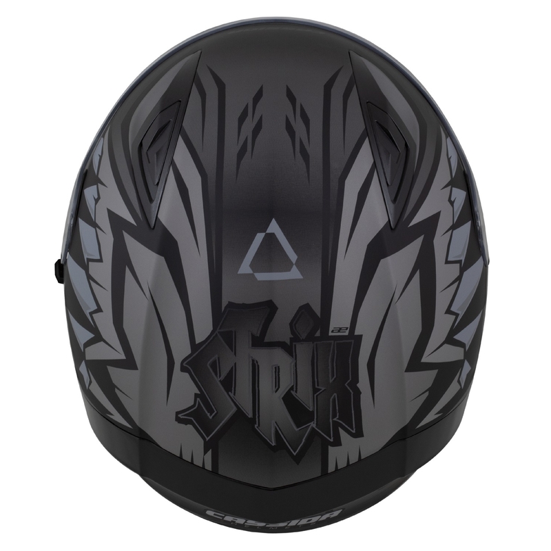 Integraalhelm Cassida Orbit Strix mat zwart-grijs