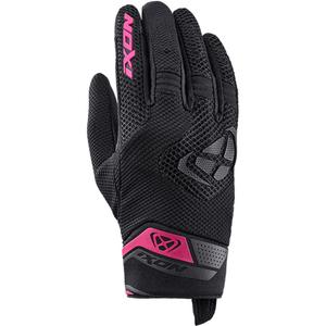Dameshandschoenen IXON Mig 2 Airflow Motorcycle Handschoenen Zwart en Roze