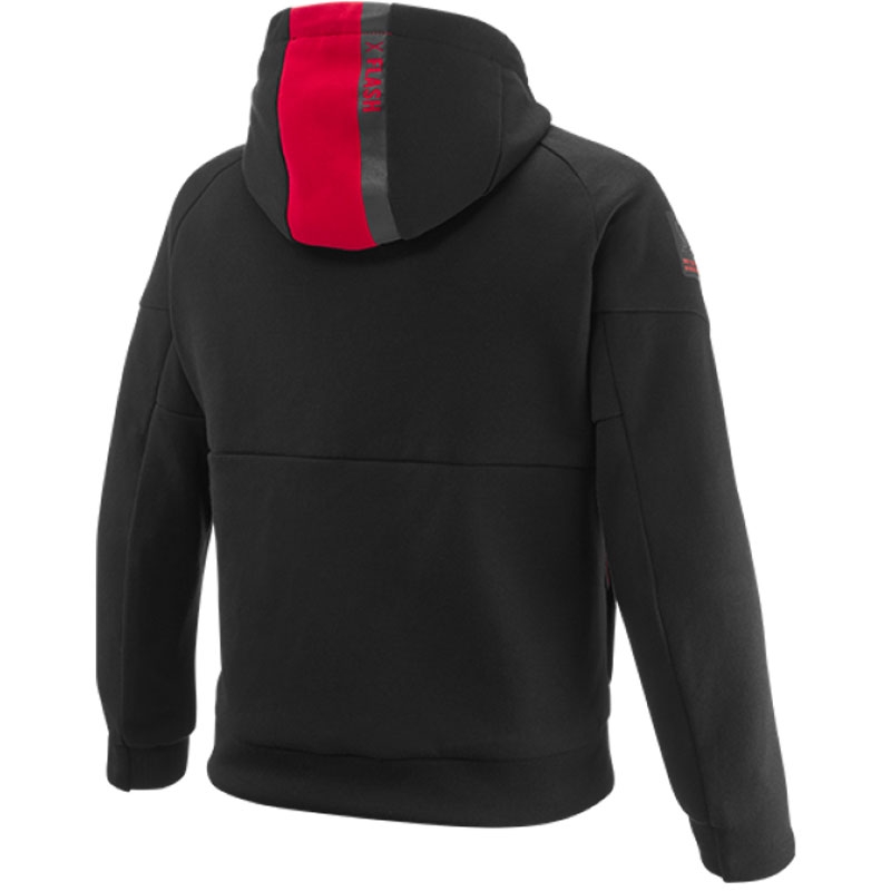 Kinder Motorfiets Sweatshirt IXON Touchdown zwart-rood