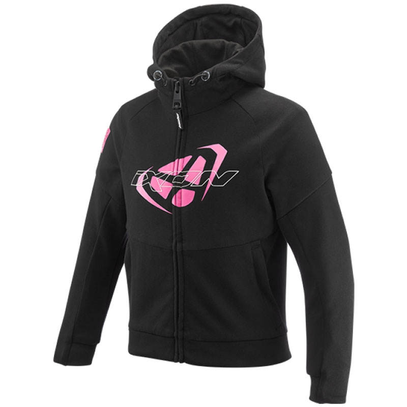 Kinder Motorcycle Sweatshirt IXON Touchdown zwart en roze