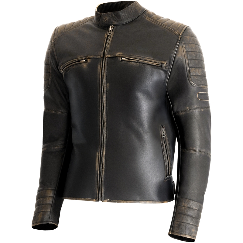RSA Vintage bruin leren motorjack