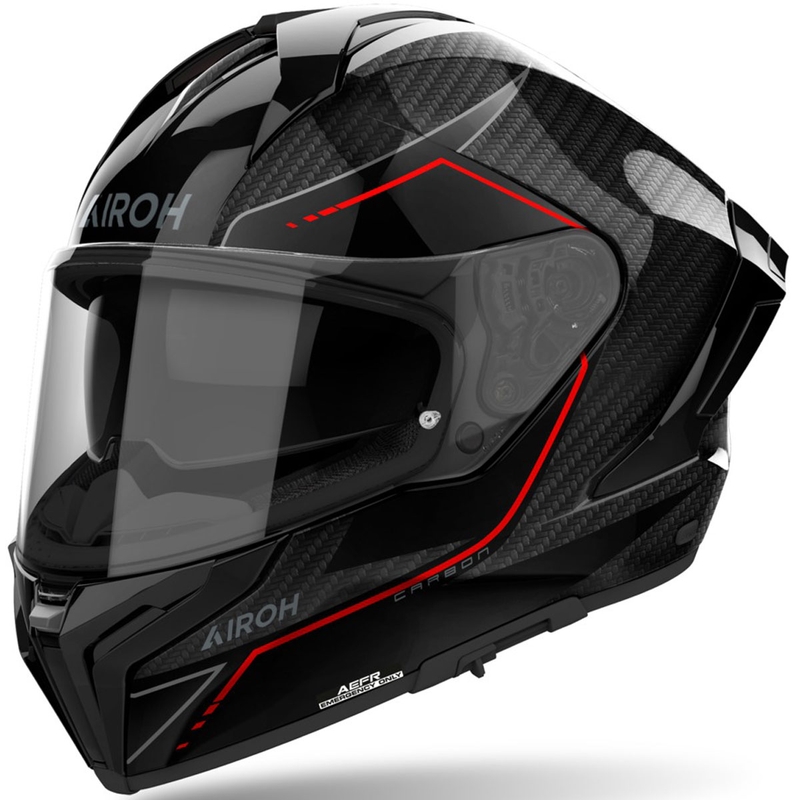 Integraalhelm Airoh MATRYX Carbon glanzend zwart